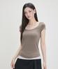 MIXXO Halter Layered Short Sleeve T-Shirt_Miwhwg529A