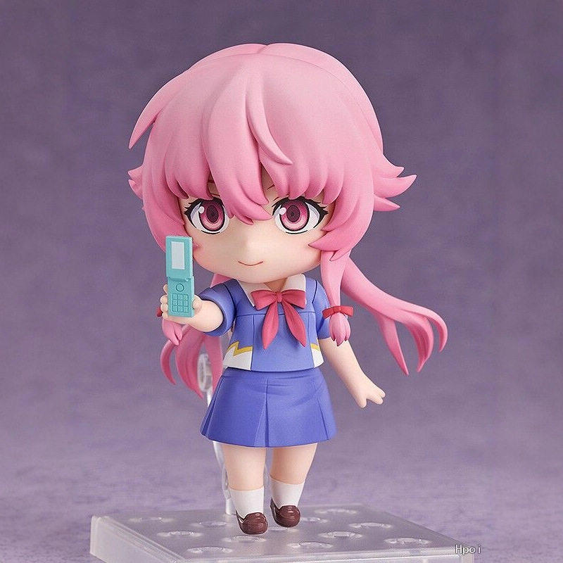 10 см Q-версия Nendoroid 2316 Гасай Юно Дневник Будущего Подвижная Артикулируемая Коллекционная Настольная Украшение Модель Игрушка Периферийный Подарок