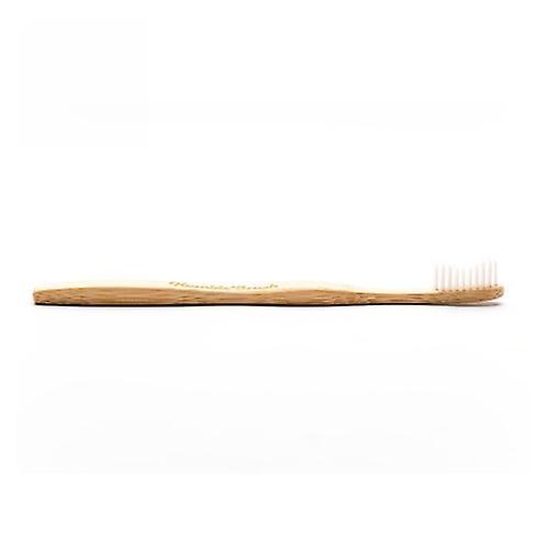 The Humble Co Adult Bamboo Toothbrush White Soft, 1 Count (Pack of 1)