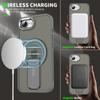 For iPhone 16e Case Compatible with MagSafe PC + TPU Phone Cover with Kickstand