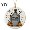Decorative Pendants for Bedroom Halloween 250th Anniversary Ornament, America 1776-2026 Acrylic Hanging Decoration, Souvenir Crafts Memories