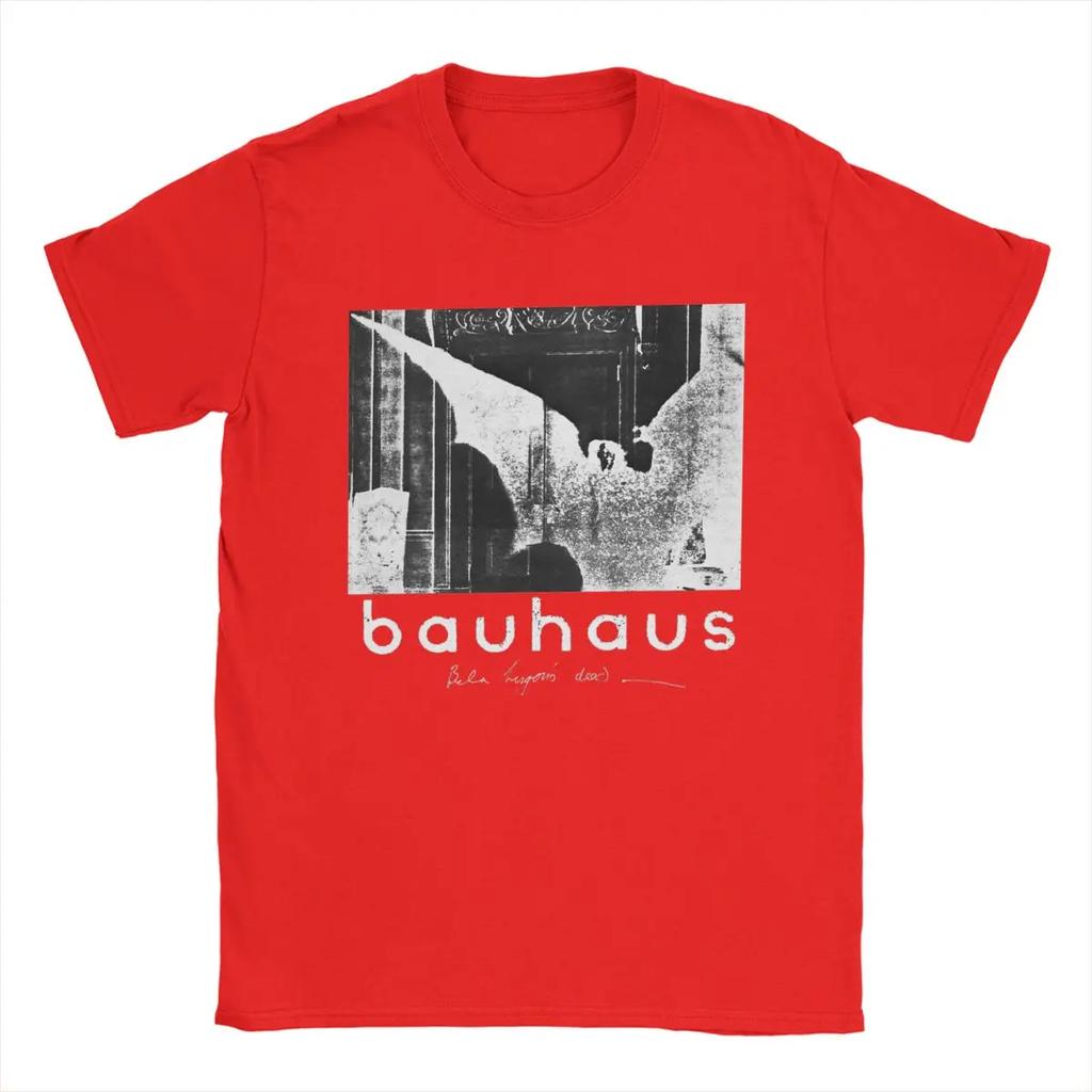 Bela Lugosi's Dead Horror Post Punk 80s Bauhaus T-Shirts for Men Funny Cotton Tees Short Sleeve T Shirts New Arrival Tops