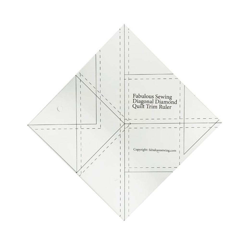 Акриловая линейка для пэчворка, многофункциональная швейная линейка, линейка для резки, линейка для квилтинга, швейные принадлежности для любителей рукоделия