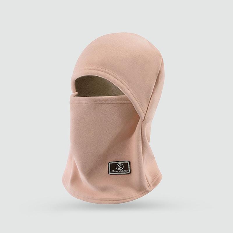 Теплая флисовая пыленепроницаемая шапочка Зимняя бархатная повязка Ветрозащита Защита ушей Шапка-шлем Защита лица Унисекс Для активного отдыха Велоспорт Лыжи