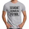 Ceviche Cerveza Futbol Perú Bandera Equipo De FúTbol Camiseta Blusa Cosas Baratas Ropa EstéTica Ropa Linda Camisetas P