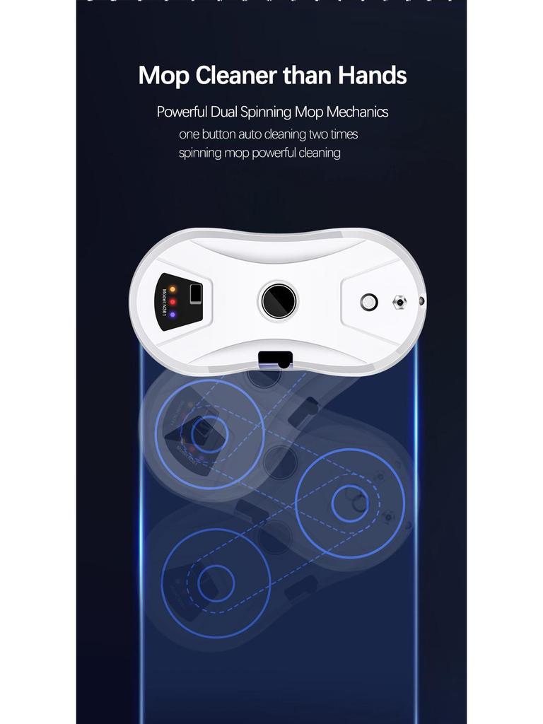 Умный автоматический робот-очиститель окон для высотных зданий