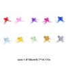 10pcs Pull Bow Beautiful Lightness Colorful Garland Romantic Handmade Ornament Latte Art Wedding Birthday Gifts Cupboard Handle