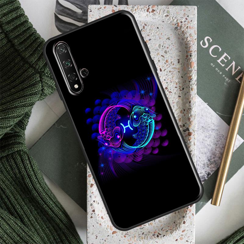 Знаки Зодиака Для Huawei Nova 12i 11i 8i 12s 9 10 SE Y91 Y90 Y60 Y70 Y72 Y61 P20 P30 P40 Lite P60 Pro Чехол
