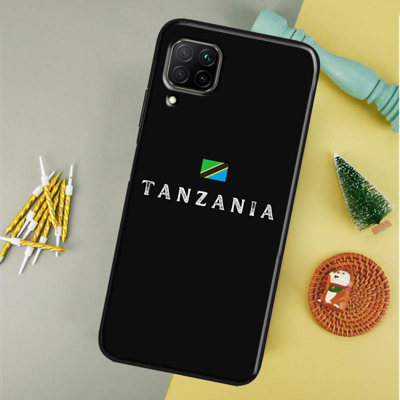 Tanzania National Flag For Huawei P60 Pro P30 P40 Lite Nova 10 9 SE 7i 8i 11i 12i 12s Y90 Y60 Y70 Y72 Y61 Y91 Case