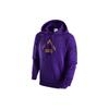 Nike NBA Los Angeles Lakers Letter Print Hoodie Men Hoodies Purple DZ0039-504