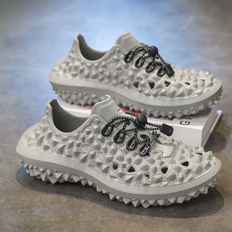 Fashion With Lacing Flat-heeled Sandal Sea Shoes For Man Beach Water Slippers Sneakers Sport Vip Link Fitness 2025g Shose Promo