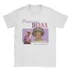 Хипстерские футболки с принцессой Дианой для мужчин Круглый вырез 100% хлопок Короткий рукав Взрослая одежда