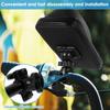 Bike Phone Holder Bag Waterproof Motorcycle Handlebar Bag 360° Rotatable Bicycle Pouch Touch Screen Phone Mount Accessories