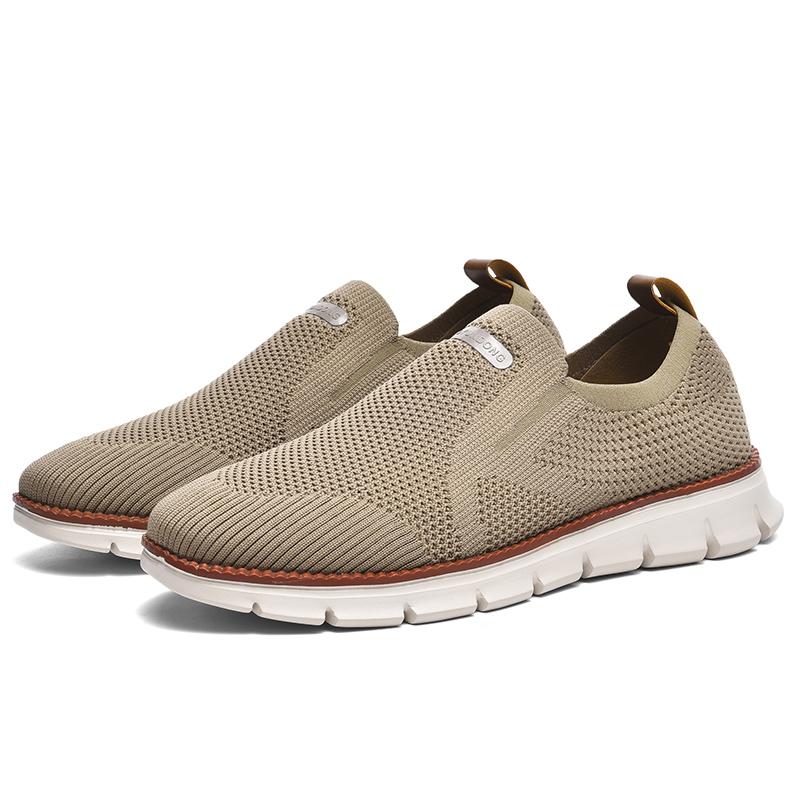 Men Sneakers Loafers Tuinanle White Plus Size 4050 Shoes Casual Sneakers Breathable Mesh Shoes