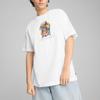 Puma GRAPHICS MARATHON Футболка Унисекс Белая 629413-02