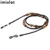 Chic Wooden Beads Beaded Glasses Chain No Fading Sunglasses Lanyard Eyeglass Cord Hanging Neck Strap