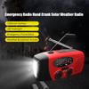 Emergency Radio Hand Crank Solar Weather Radio 1200mAh AM / FM / NOAA Emergency Weather Radio Portable Power Bank with Solar Charging & Hand Crank