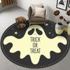 Halloween Decor Living Room Carpet Round Chair Mat Prayer Bedroom Rug Non-slip Entrance Doormat Home Decor Dining Room Area Rug