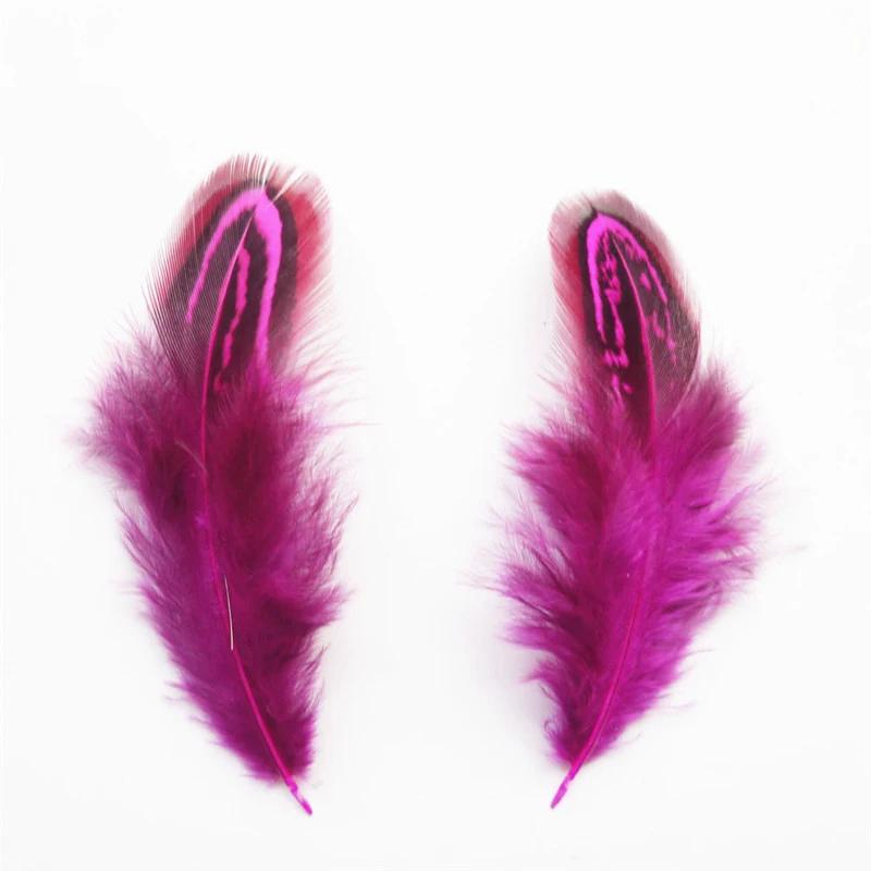 Ringneck Pheasant Feathers For Jewelry Making Crafts 4-8Cm/2-3" Feather Decor Wedding Carnaval Decoration Handicraft Accessories