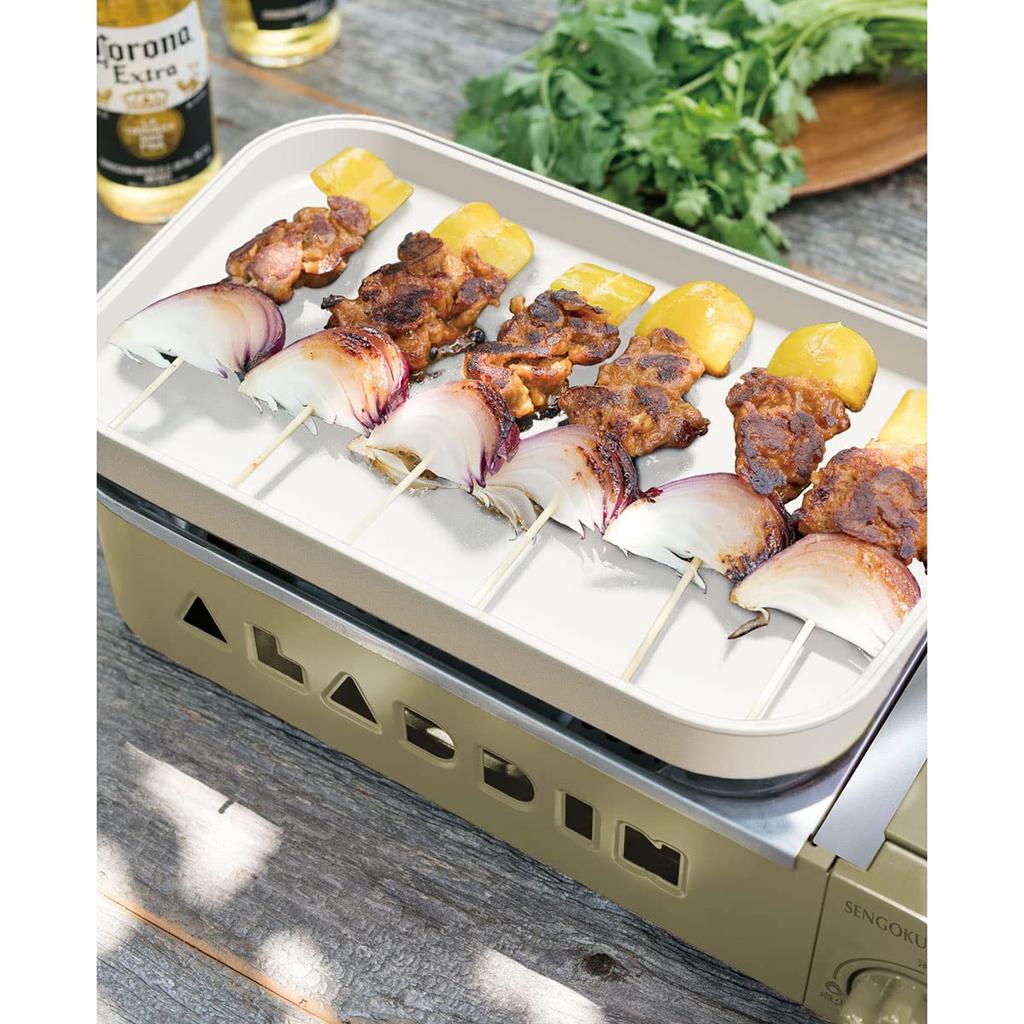 LOGOS x SENGOKU ALADDIN Portable Gas Hot Plate Petit 81060015 Pan-BC