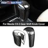 KodoLab Аксессуары Для Mazda CX3 CX4 CX5 CX8 ATENZA AXELA 2014 2015 2016 2017 Наклейка из углеродного волокна Чехол на ручку переключения передач