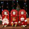 Christmas Door Knob Hanger Decorative Door Handle Hanging Decors Festival Pendant for Drawers and Cabinets
