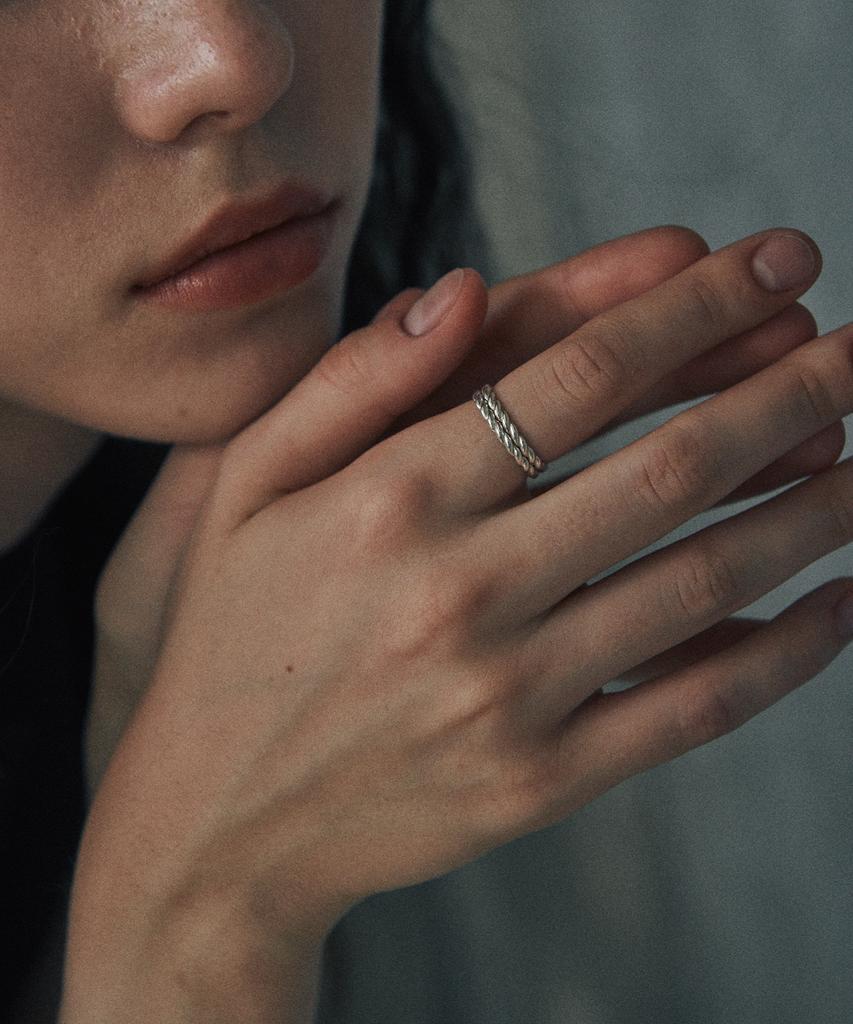 Верте [Серебро 925 пробы] Cinq.Silver.212 / Кольцо-перстень (Серебряный)