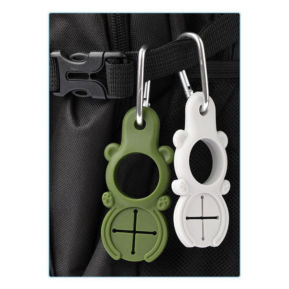 Cycling Tool Silicone Water Bottle Buckle Aluminum Drink Bottle Holder Hook Towel Hook Clip