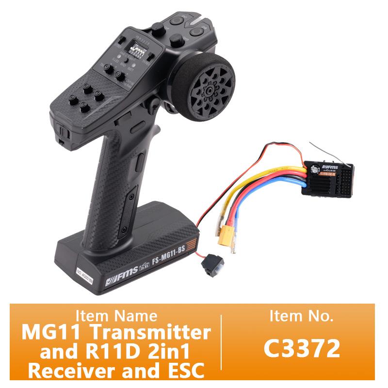 FMS Original Accessories Parts Transmitter Receiver LC80 Camel Trophy FJ40 FCX24 FCX18 FCX10 Upgrade Parts