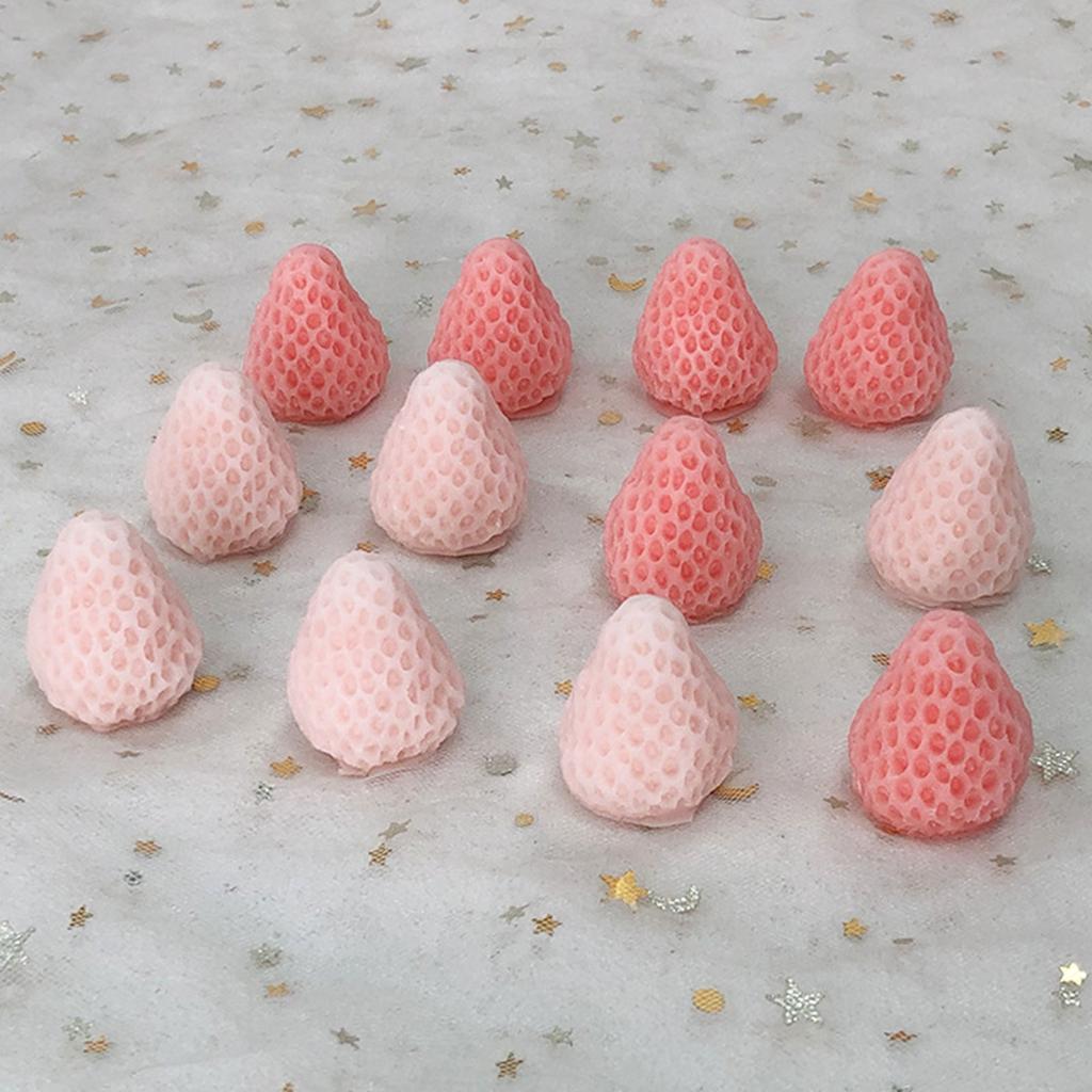 Силиконовые формы для клубники, 3D силиконовые формы, формы для рукоделия, силиконовые формы для мыла в форме клубники, силикон для