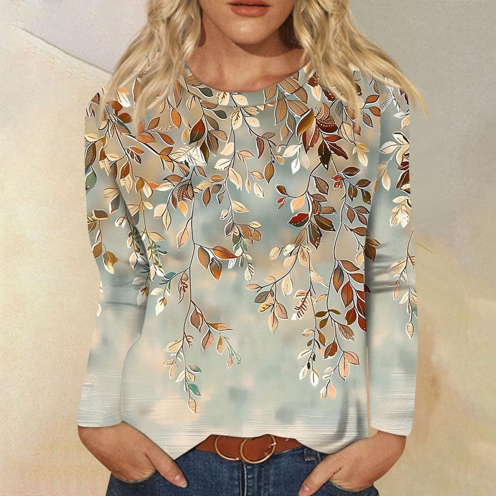 Женские рубашки с длинным рукавом и круглым вырезом, базовая футболка, повседневный топ, осенняя модная туника, облегающие футболки