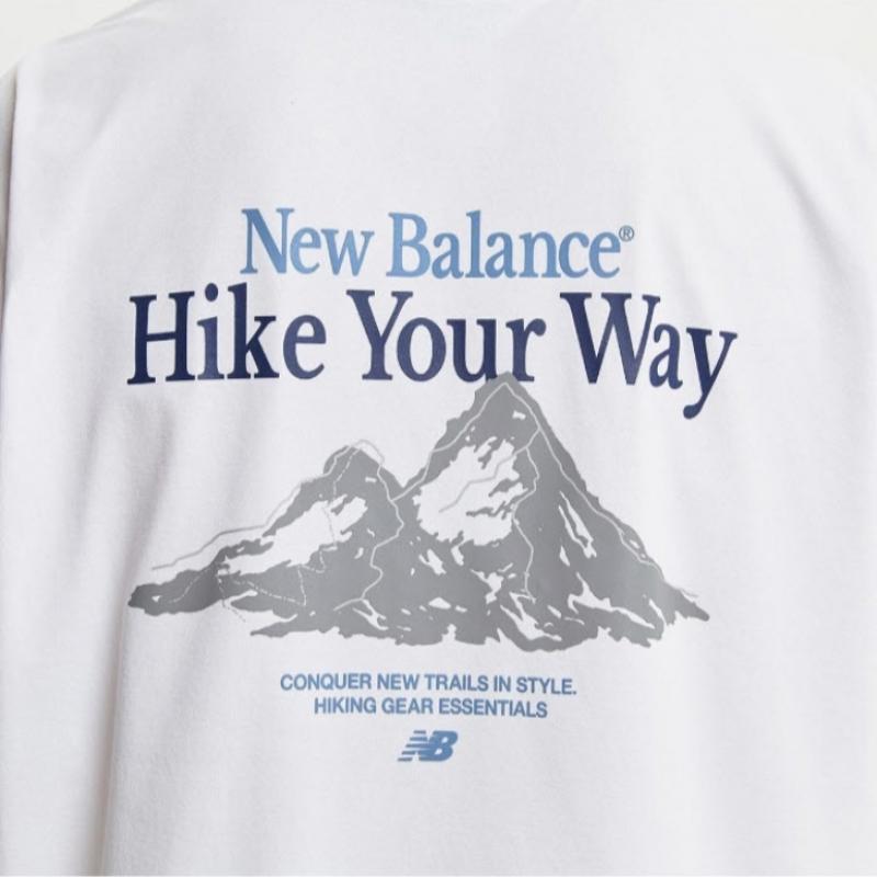 New Balance Футболка с коротким рукавом Lqj Nbnee22463 10 Uni FrOzen Hiking Футболка с коротким рукавом O