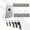 Stainless Steel Universal Zipper Jig Tool Silver Zipper Repair Jig  For Zipper Installation