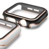 Защитное стекло + Чехол-бампер из ПК для Apple Watch 45мм 44мм 41мм 42мм 40мм 38мм iWatch series 9 8 7 SE 6 5 4
