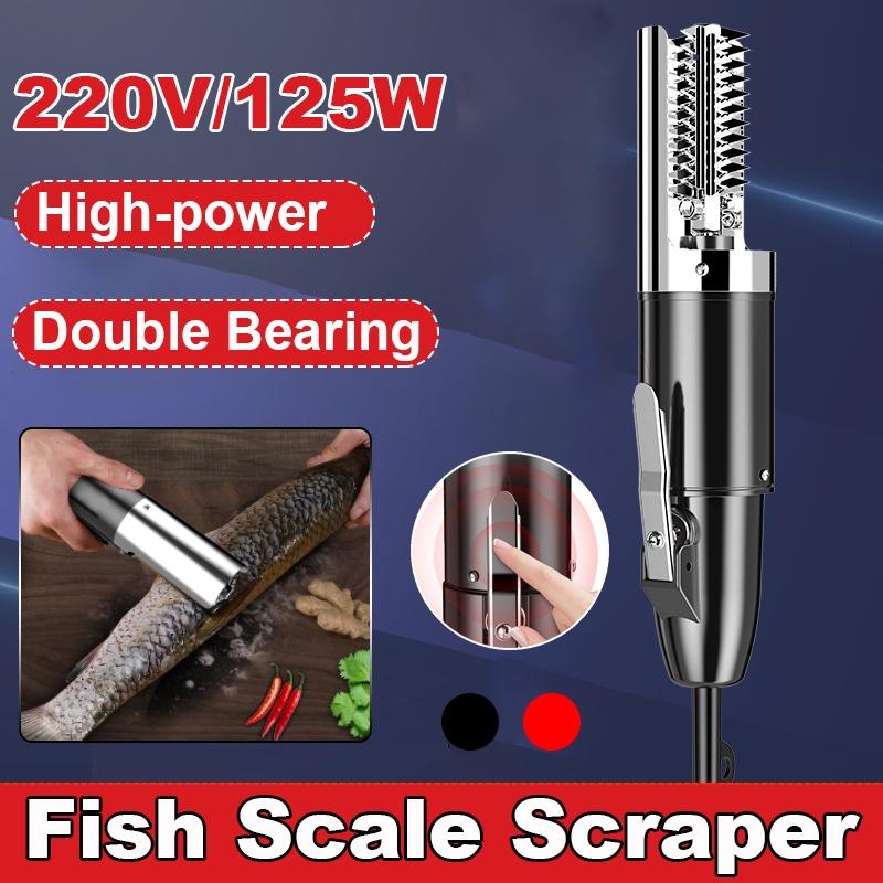 220 В Электрический скребок для очистки рыбы, машина для удаления рыбы, водостойкий инструмент для удаления рыбы, очиститель