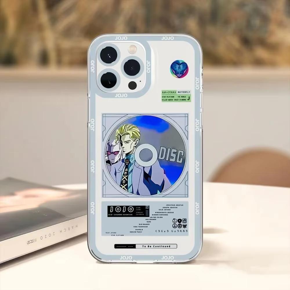Чехол для телефона JoJo's Bizarre Adventure Для iPhone 16 15 14 13 12 11 Pro Max XS X XR 7 8 SE Чехол