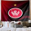 Western Sydney Wanderers Fc Tapestry Playroom Tapestry, Accessories for Bedroom,Livingroom, dormitory Room Wall Decor Fan Birthday Gifts