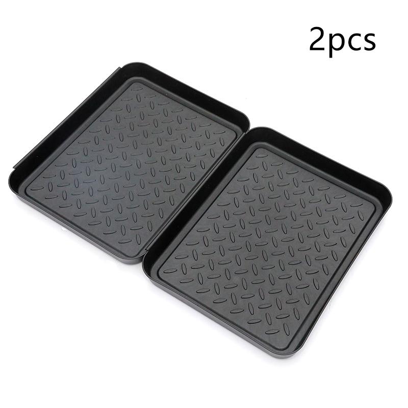 1/2/3Pcs Boot Tray Heavy Duty Shoe Mat Trays Car Shoes Storage Tray Dog Cat Bowl Mats Multifunctional Under Seat Container Box
