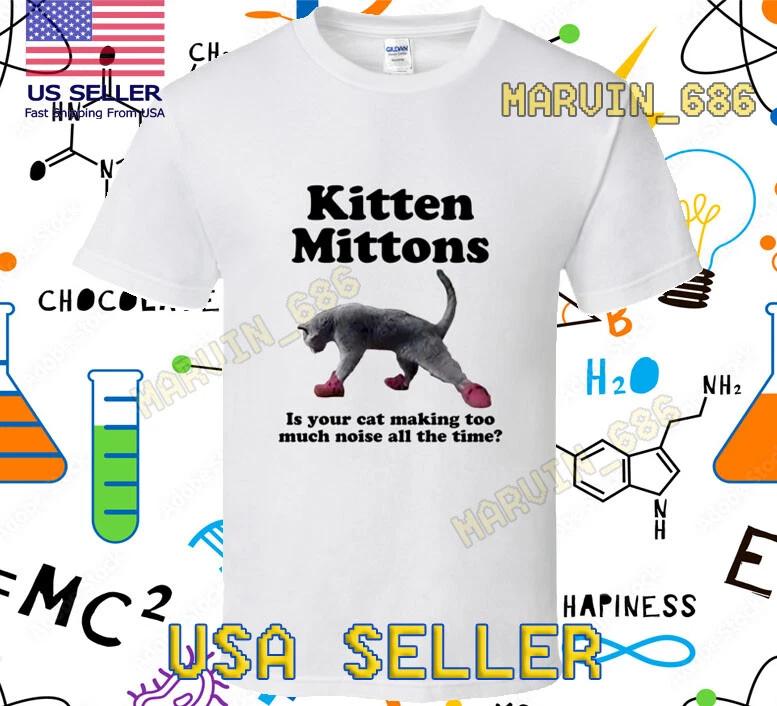 NEW SHIRT KITTEN MITTONS IT'S ALWAYS SUNNY RACING LOGO T-Shirt FUNNY SIZE S-5XL