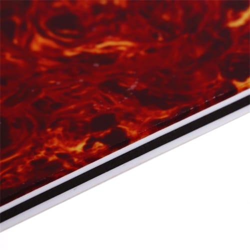 Musiclily Pro 16-Hole Telecaster Pickguard with 1 Ham Mount for Fender American/Mexican 72 Tele Custom Electric Guitars, Brown Tortoiseshell, 4 Picks