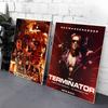 80-е Фильм ТВ Терминатор Фильм Липкие Постеры Ретро Крафт Бумага Наклейка DIY Комната Бар Кафе Эстетика Искусство Настенная Живопись