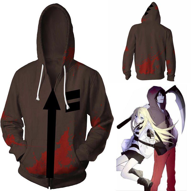 Anime Of Angels Death Isaacfoster Zack Hoodies Coat Sweatshirt Costume Cosplay