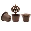 3pcs/set Reusable for Nespresso Coffee Capsule Coffee Capsule Cup with Stainless Steel Filter Screen Coffee Machine Accessories