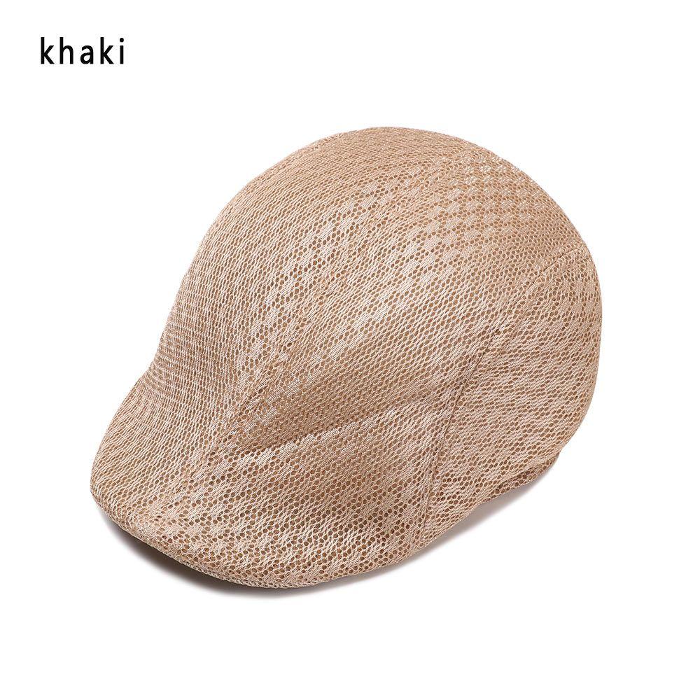 Fashion Casual Newsboy Style Adjustable Mesh Caps Gatsby Hats Beret Hats Sun Caps