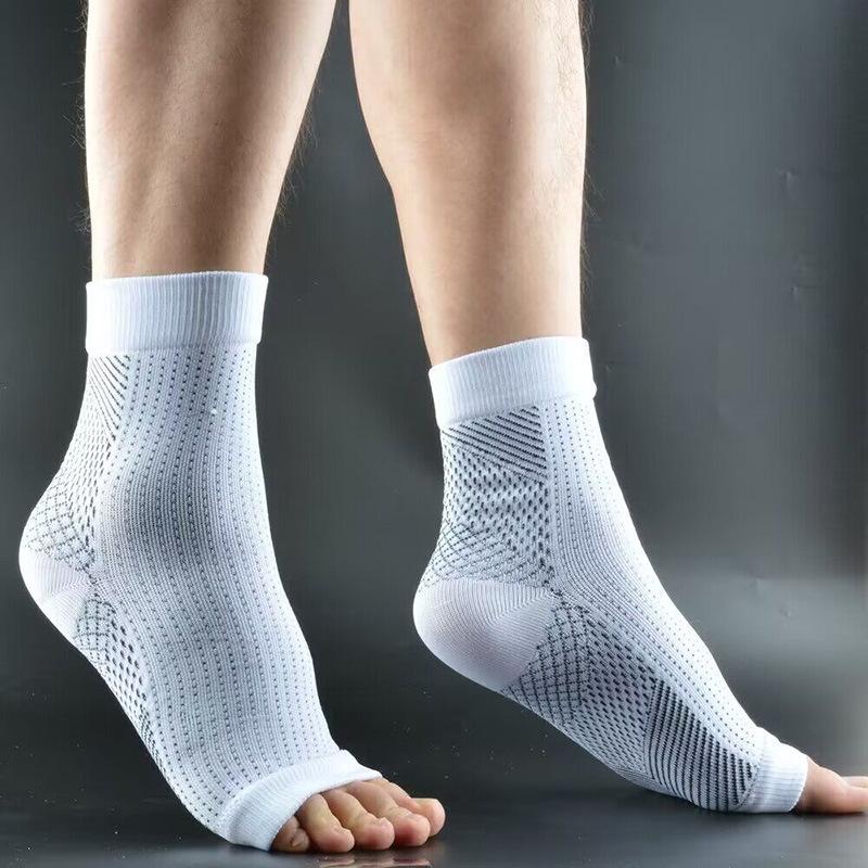 Foot Anti-Fatigue Compression Socks Ankle Support Sleeve Circulation Relief Pain Sport Running Yoga Socks