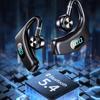 New Bluetooth Headset Wireless Hanging Ear Digital Display Without Ear Air Conduction Business Long Life