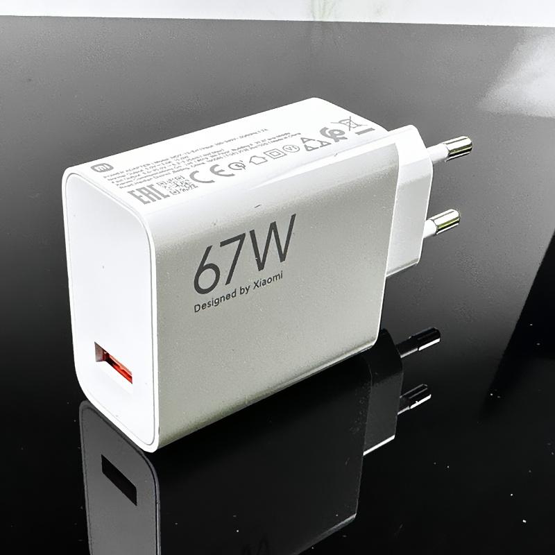 Оригинальное зарядное устройство Xiaomi Turbo Fast Charger 67W EU Plug 6A Type C Cable для Mi 11 Pro Mix Fold Poco X3 GT X4 Pro 5G Redmi Note 11 Pro