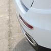 For Renault Koleos Samsung QM6 2016-Car Chrome Rear Tail Lights Protection Trim Rear Lamps Cover