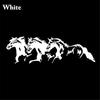 Профессиональная модная автомобильная наклейка с лошадьми, автомобильная наклейка, автомобильные украшения, аксессуары