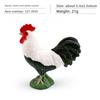 Realistic Figures Animal Model With Ducks Rooster Swans For Decorative Display